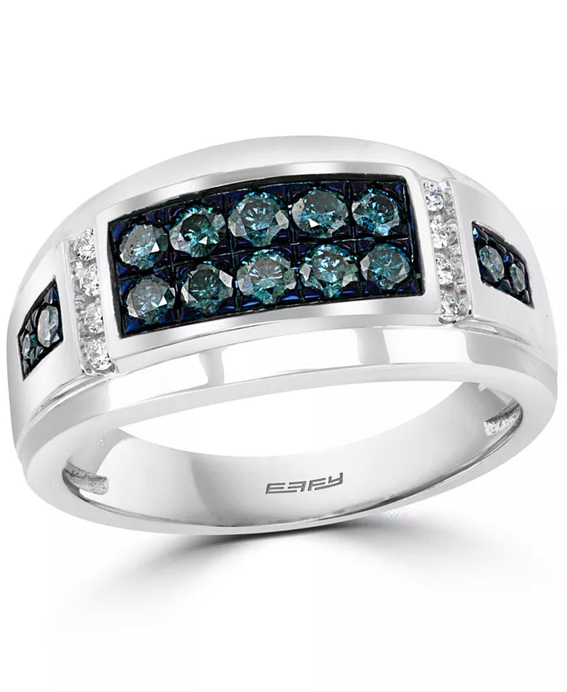 EFFY® Men'S Diamond (3/4 Ct. T.W.) Ring in 14K Gold (Also in Sapphire)